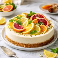 My Citrus Cheesecake Dessert