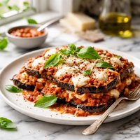 My Eggplant Aubergine Parmesan