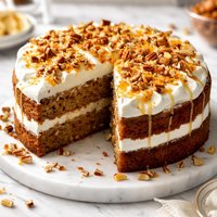 My Favorite Carrot Cake with Magic Topping
