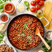 My Favorite Doctored Jar Spaghetti Sauce