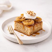 My Favorite Glazed Banana Cake