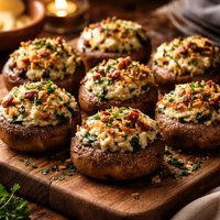 My Favorite Stuffed Mushrooms