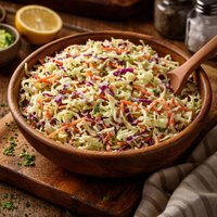 My Favorite Tangy Coleslaw
