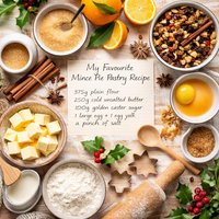 My Favourite Mince Pie Pastry Recipe