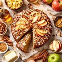 My Fresh Apple Brandy Cake