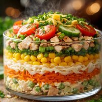 My Layered Salad
