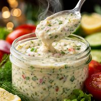 My Lower Fat Greek Salad Dressing