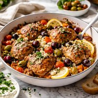 My Mediterranean Chicken with Olives