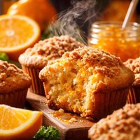My Orange Marmalade Muffins