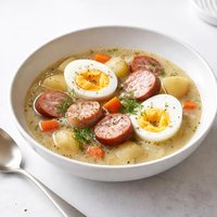 My Polish Easter Kielbasa Soup