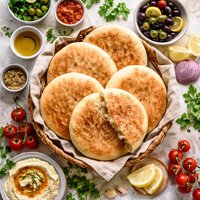 My Rough Khoubz Moroccan Flat Bread