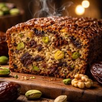Mystic Moon Pistachio Date Nut Loaf