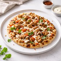 Naan Chicken Pizza