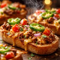 Nacho Bread Pizzas