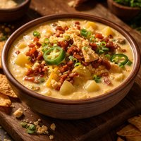 Nacho Cheese Potato Soup