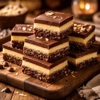 Nanaimo Bars Chocolate Slices