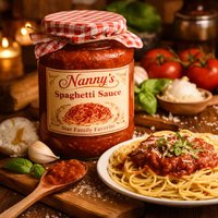 Nannys Spaghetti Sauce 5 Star Family Favorite