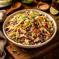 Napa Cabbage Coleslaw for Non Slaw Lovers