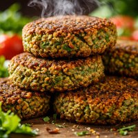 Napa Goat Ranch Healthy Falafel Patties