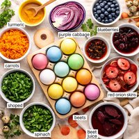 Natural Food Dyes for Easter Eggs