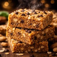 Natural No Bake Peanut Butter Energy Bars