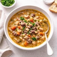 Navy Bean Soup in the Crock Pot