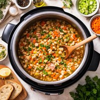 Navy Bean Soup Pressure Cooker