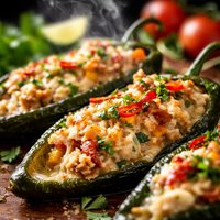 Nayarit Crab Stuffed Chiles