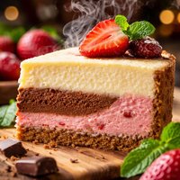 Neapolitan Cheesecake