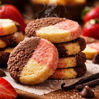 Neapolitan Refrigerator Cookies
