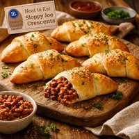 Neat to Eat Sloppy Joe Crescents Pillsbury Bake Off Finalist