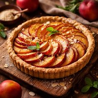 Nectarine Tart