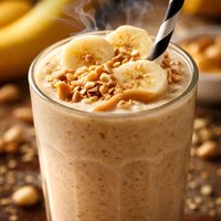 Need a Pick Me Up Banana Peanut Butter Smoothie No