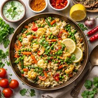 Nepalese Vegetable Pulao