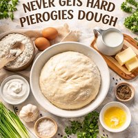 Never Gets Hard Pierogies Dough