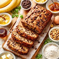 New and Improved Chocolate Chip Banana Bread