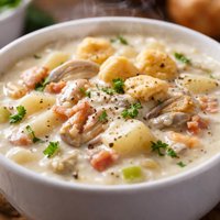 New England Clam Chowder Lower Fat