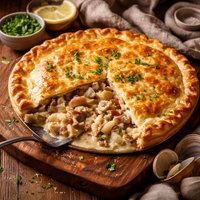 New England Clam Pie
