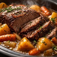 New England Crock Pot Roast