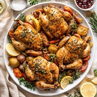 New England Roasted Cornish Game Hens