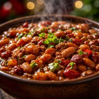 New Mexican Baked Beans