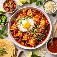 New Mexico Style Red Chile Enchiladas
