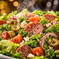 New Orleans Soaked Salad