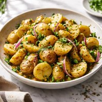 New Potato Salad in Mustard Vinaigrette