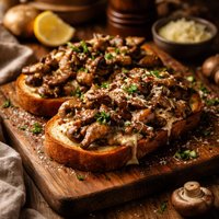 New Twist for Mushrooms on Toast