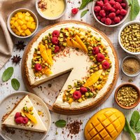 New York Style Cheesecake Adapted for India