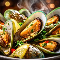 New Zealand Steamed Mussels