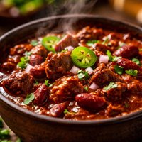 Nicks Pressure Cooker Bowl of Red Traditional Texas Chili