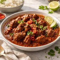 Nigerian Beef in Tomato Sauce