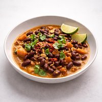 Nigerian Kidney Bean Stew with a Peanut Sauce